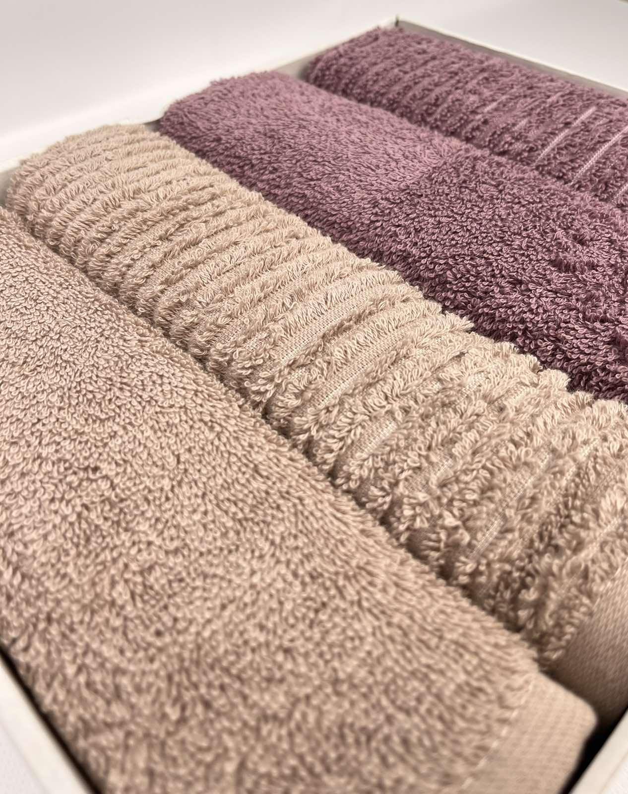 Набір рушників Altinbasak Lisa 4 шт. Різнокольоровий (CN28045) - фото 2 Набір рушників Altinbasak Lisa 4 шт. Різнокольоровий (CN28045) - фото 2