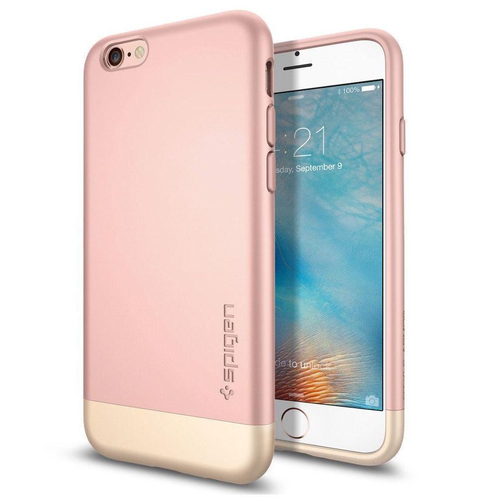 Чехол-накладка Spigen SGP Case Liquid Armor for iPhone 6/6S, Rose Gold (SGP11724)