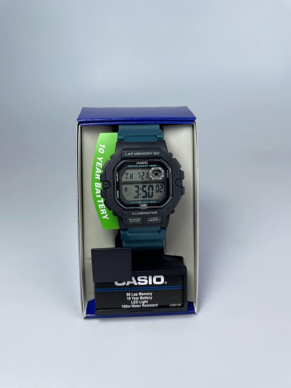 Наручний годинник Casio WS-1400H-3AVCF Black