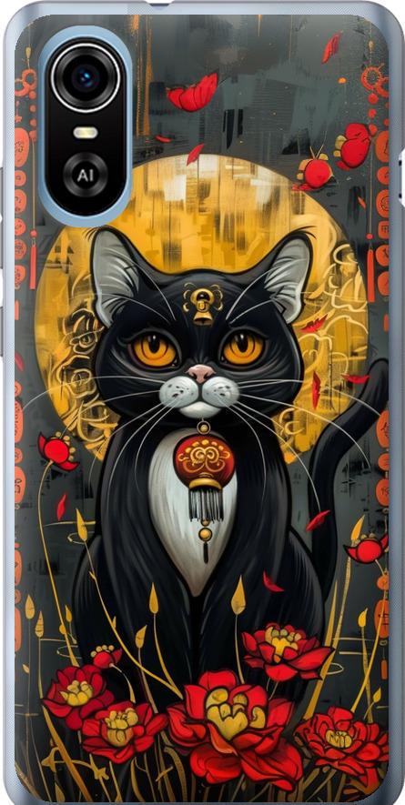 Чехол на ZTE Blade A31 Plus China Cat (6134u-2637-42517)