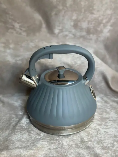 Чайник со свистком Edenberg EB-8857-Grey 3 л Серый (8-6-4993997)