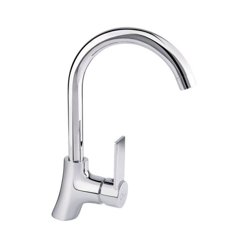 Смеситель для кухни Q-tap Form QTFORMCRM007F1 однорычажный Хром (60306)