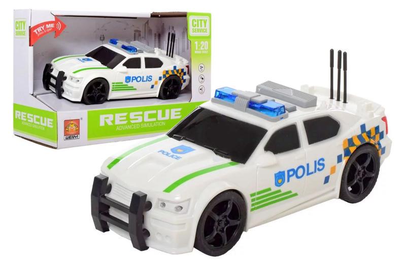 Машина Поліція у коробці 23,5х11х15,5 см wy500e (MTT-139061)