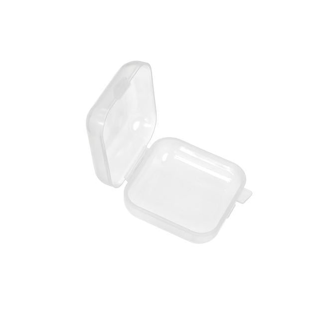 Футляр для зберігання дрібничок 3,5х3,5 см 10 шт. Прозорий (2789190531)