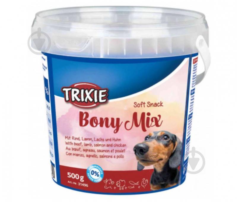 М'які ласощі для собак Trixie Soft Bony Mix 500 грам