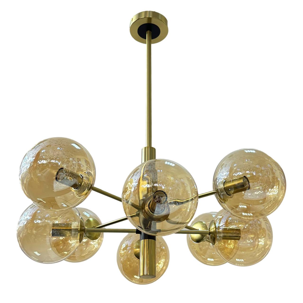 Люстра Прометей молекула на 8 плафонов P9-N2773/8 copper Медный (P9-N2773/8 copper)