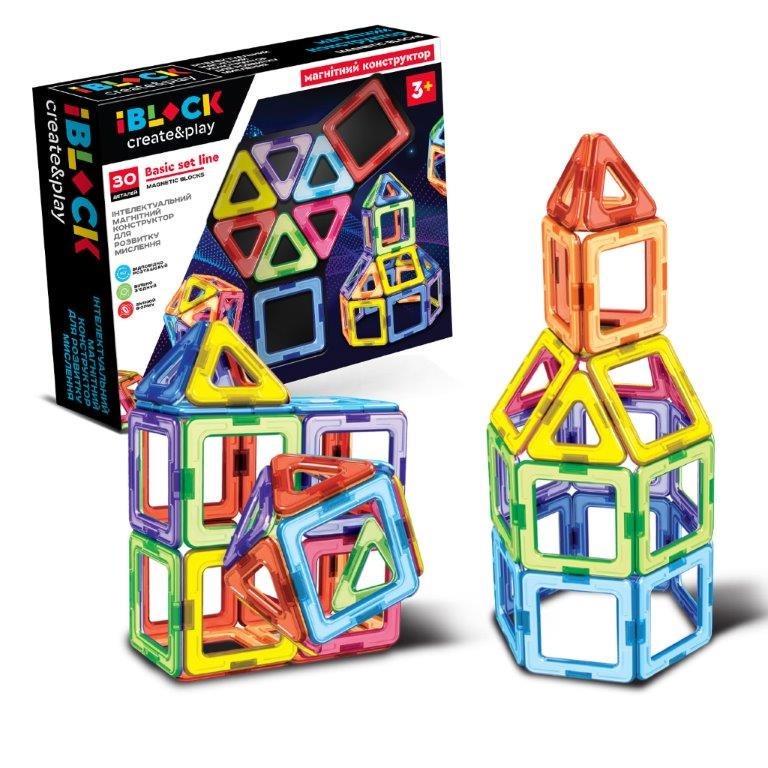 Конструктор дитячий магнітний PL-923-526 30 деталей (59149)