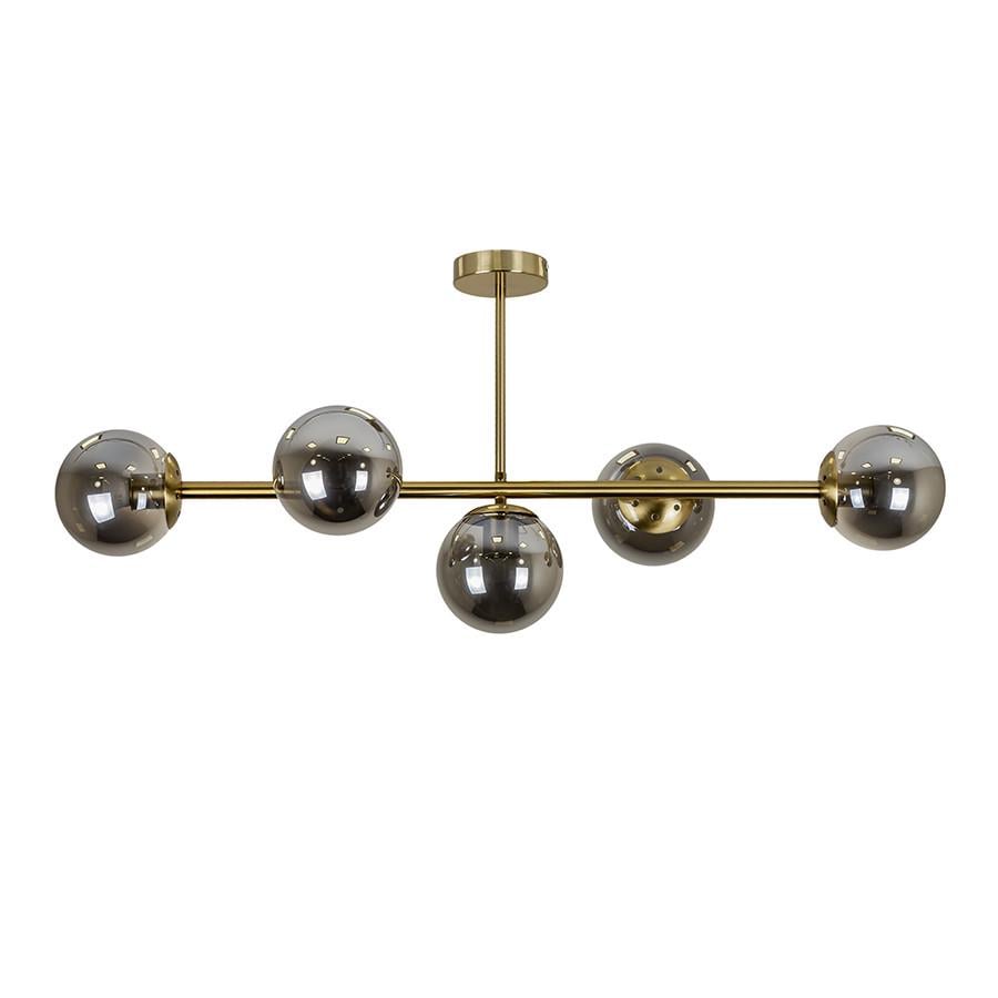 Люстра 7529906-5 BRZ+BK Бронзовый/Черный (LVS4731) - фото 1 Люстра 7529906-5 BRZ+BK Бронзовый/Черный (LVS4731) - фото 1