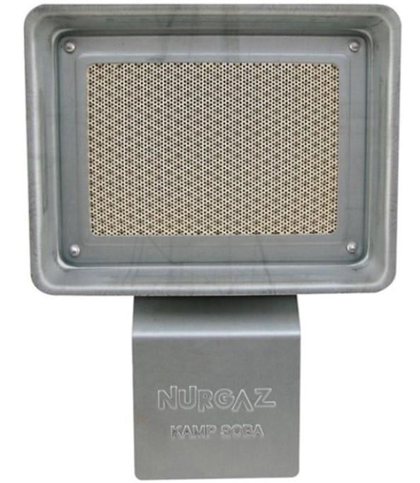 Газовый комплекс Nurgaz Kamp Soba 1500 Вт NG 309 до 20 кв/м с баллоном на 8 л (27449741) - фото 8