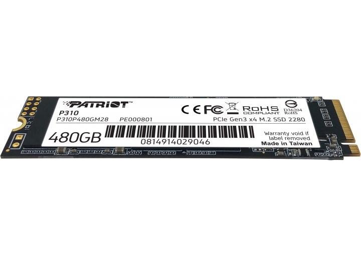 SSD-диск Patriot P310P480GM28 480 Гб (565526) - фото 3