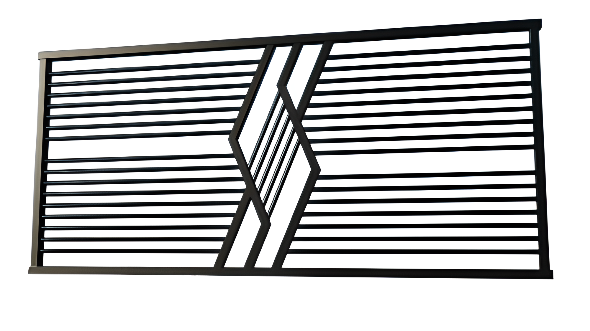 Забор секционный металлический 1200х2000 мм порошковая покраска (10421005)