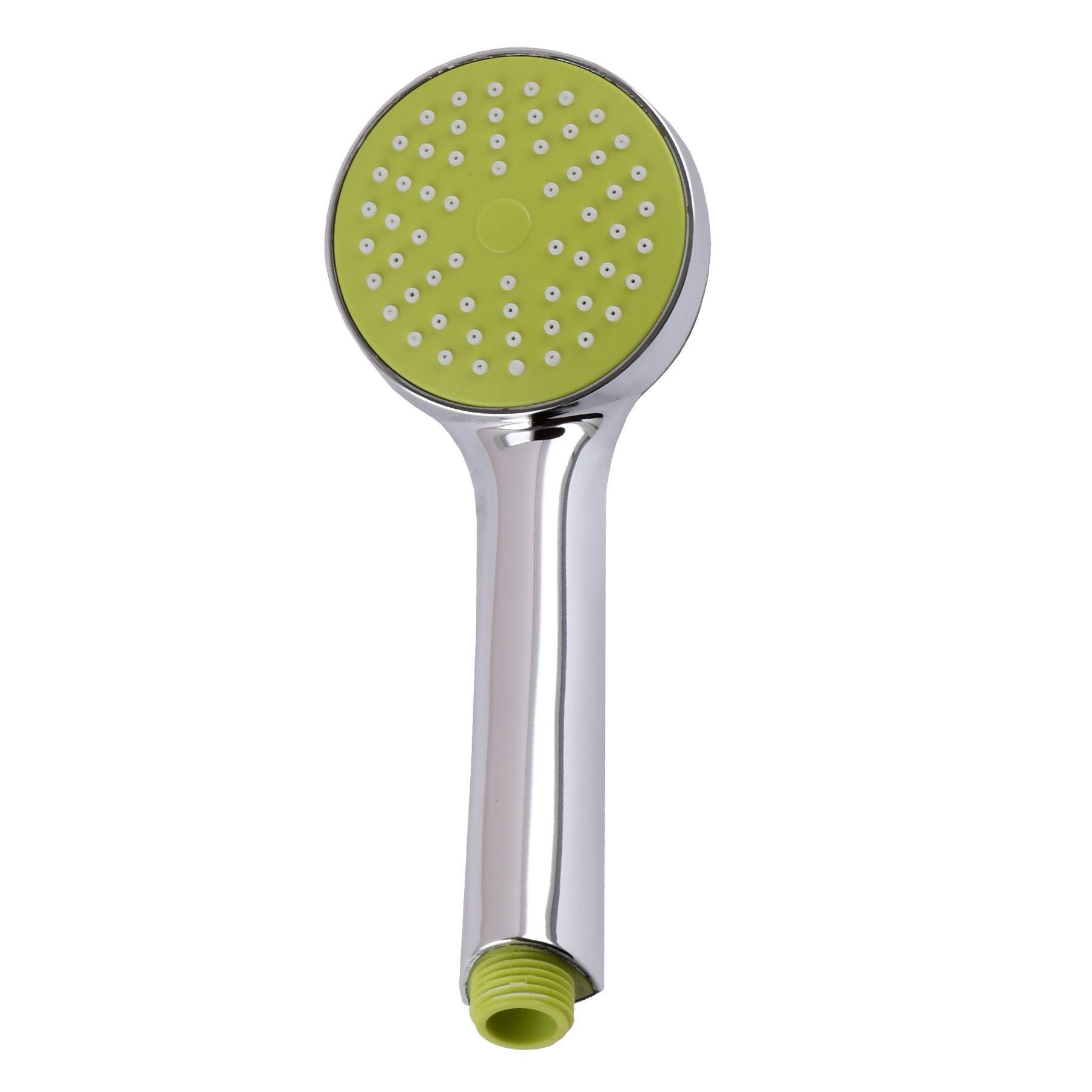 Душевая лейка Globus Lux SH-2280 GREEN 000013403 однорежимная 80 мм Зеленый (110285)