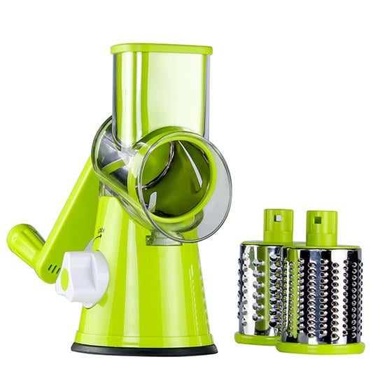 Механічна овочерізка Tabletop Drum Grater 3 насадки (Eur9700)