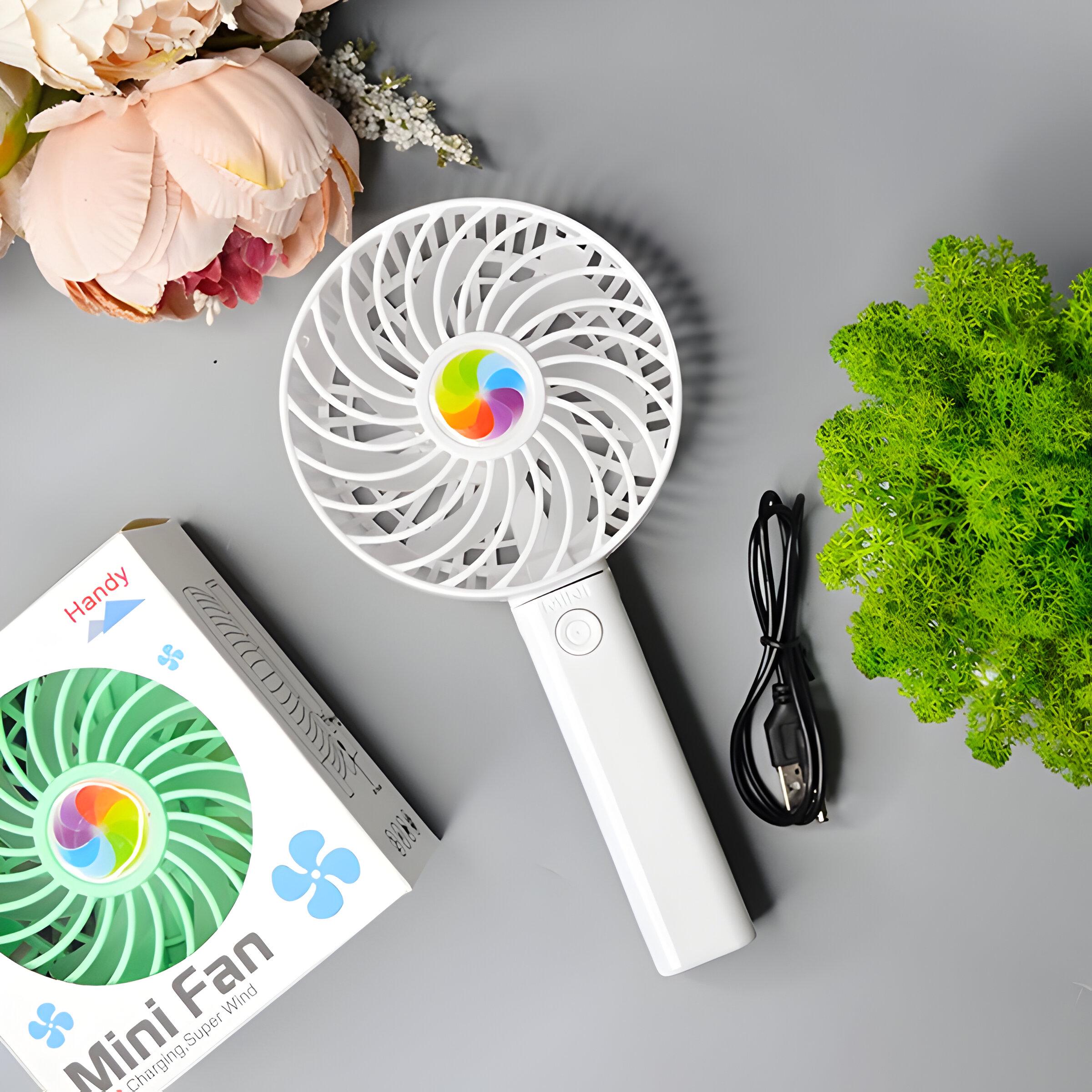 Дитячий вентилятор Білий (2628-1) - фото 2