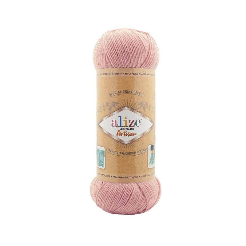 Пряжа Alize Superwash Artisan 161 Пудровый (29902924)