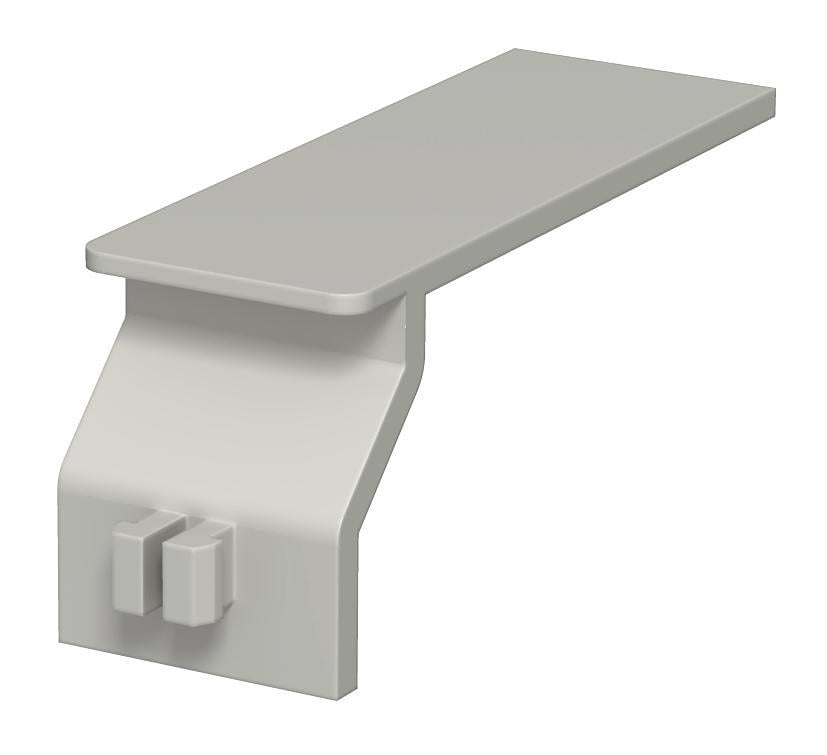 Держатель кабеля OBO Bettermann 56x25мм для перфорированного короба LK4, LK4/N полистирол серый (6178092)