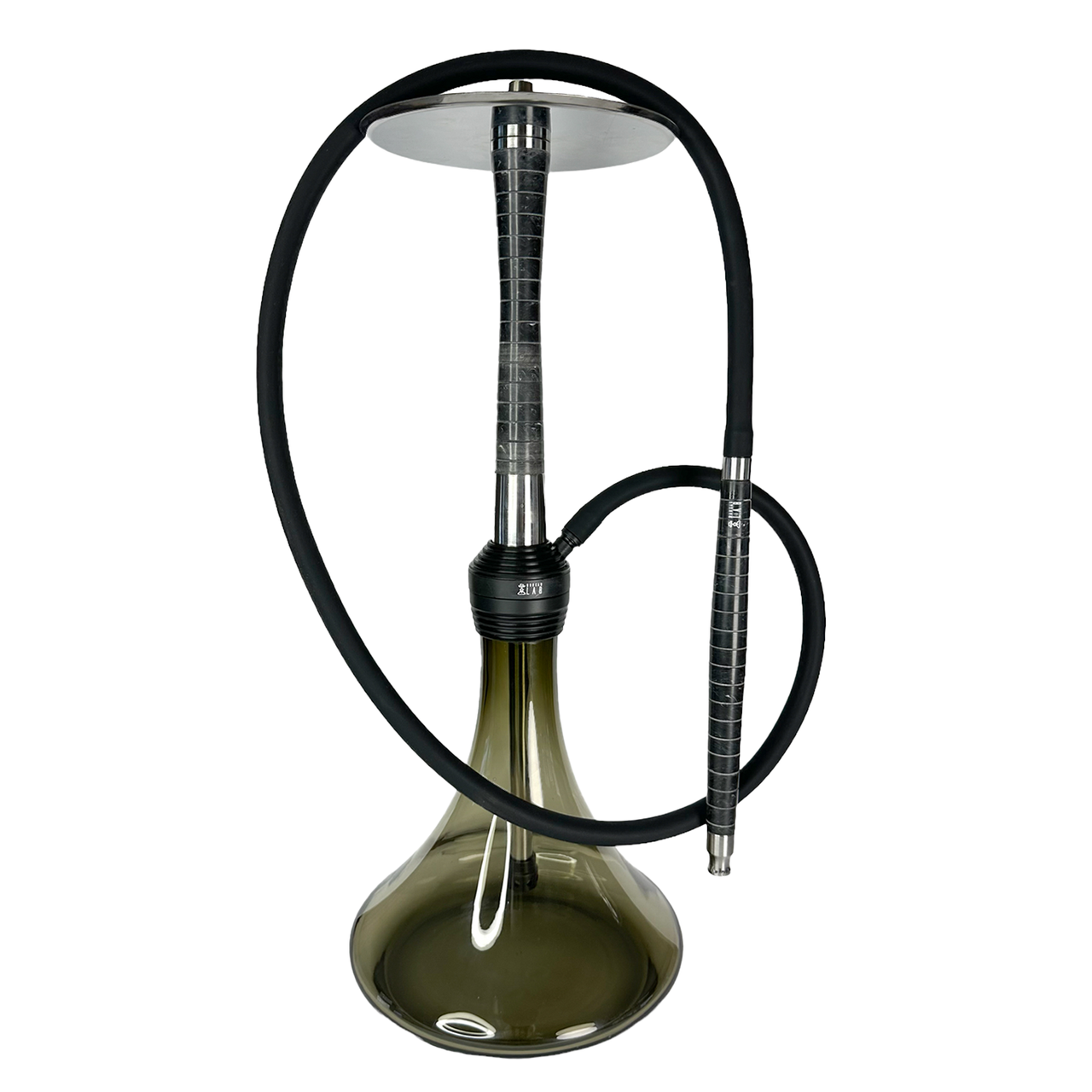 Кальян Hookah Lab Stone нержавеющая сталь 61 см Черный/Серый (20806)