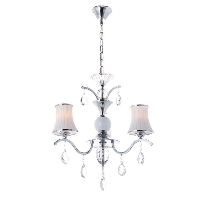 Люстра подвесная с абажурами Light House ES-15914/3/Chrom (9630)