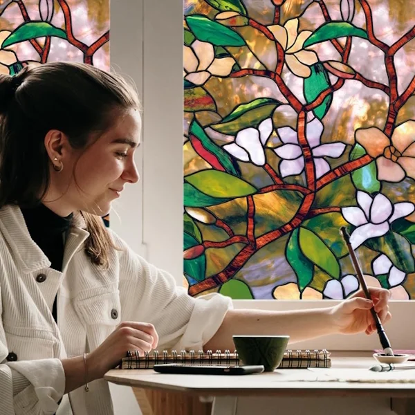 Декоративные наклейки на окно 2 шт. (G00284) - фото 3 Декоративные наклейки на окно 2 шт. (G00284) - фото 3