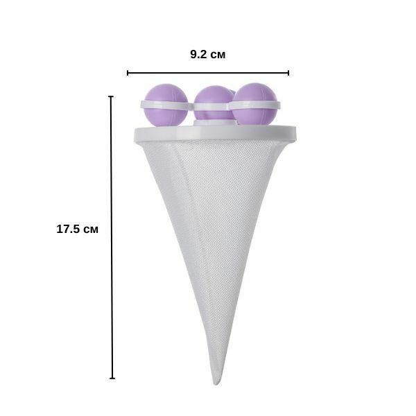 Уловлювач вовни для пральної машини багаторазові 3 шт. (M00081) - фото 7 Уловлювач вовни для пральної машини багаторазові 3 шт. (M00081) - фото 7