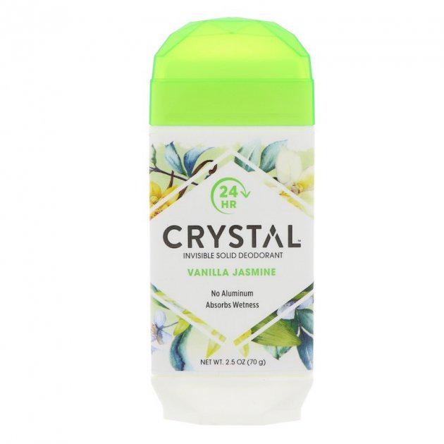 Дезодорант твердий Crystal Body Deodorant Ваніль і жасмин 70 г (CBD-55475) - фото 1