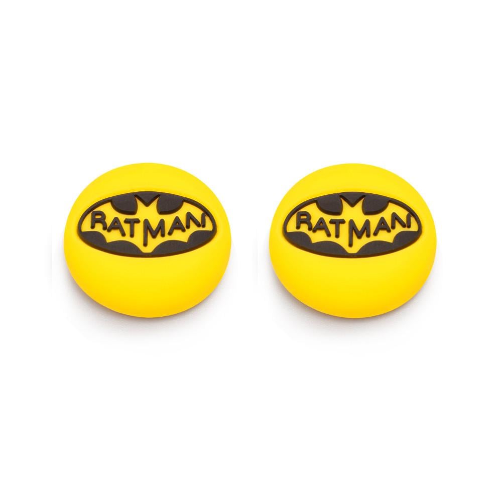 Накладки на стики Batman для геймпада PS4/PS5/Xbox Yellow (2785952079)