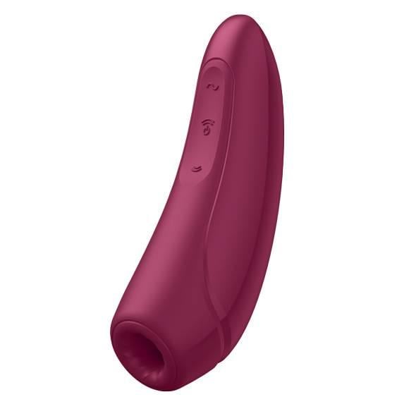 Стимулятор клитора бесконтактный Satisfyer Curvy 1+ Бордовый (T360120) Стимулятор клитора бесконтактный Satisfyer Curvy 1+ Бордовый (T360120)