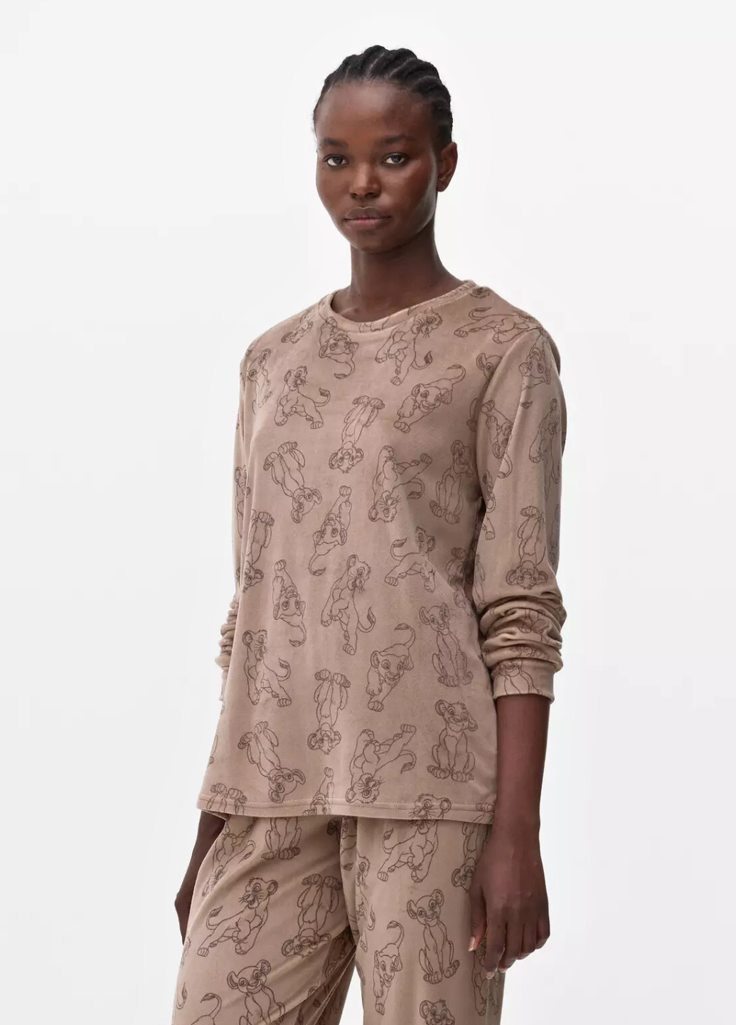 Свитшот плюшевый PRIMARK Disney’s The Lion King M Коричневый (8343)