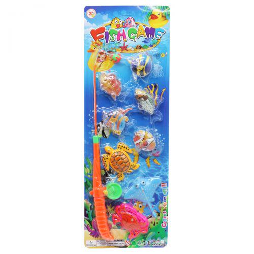 Магнитная рыбалка Fish Game 8 морских жителей (163887)