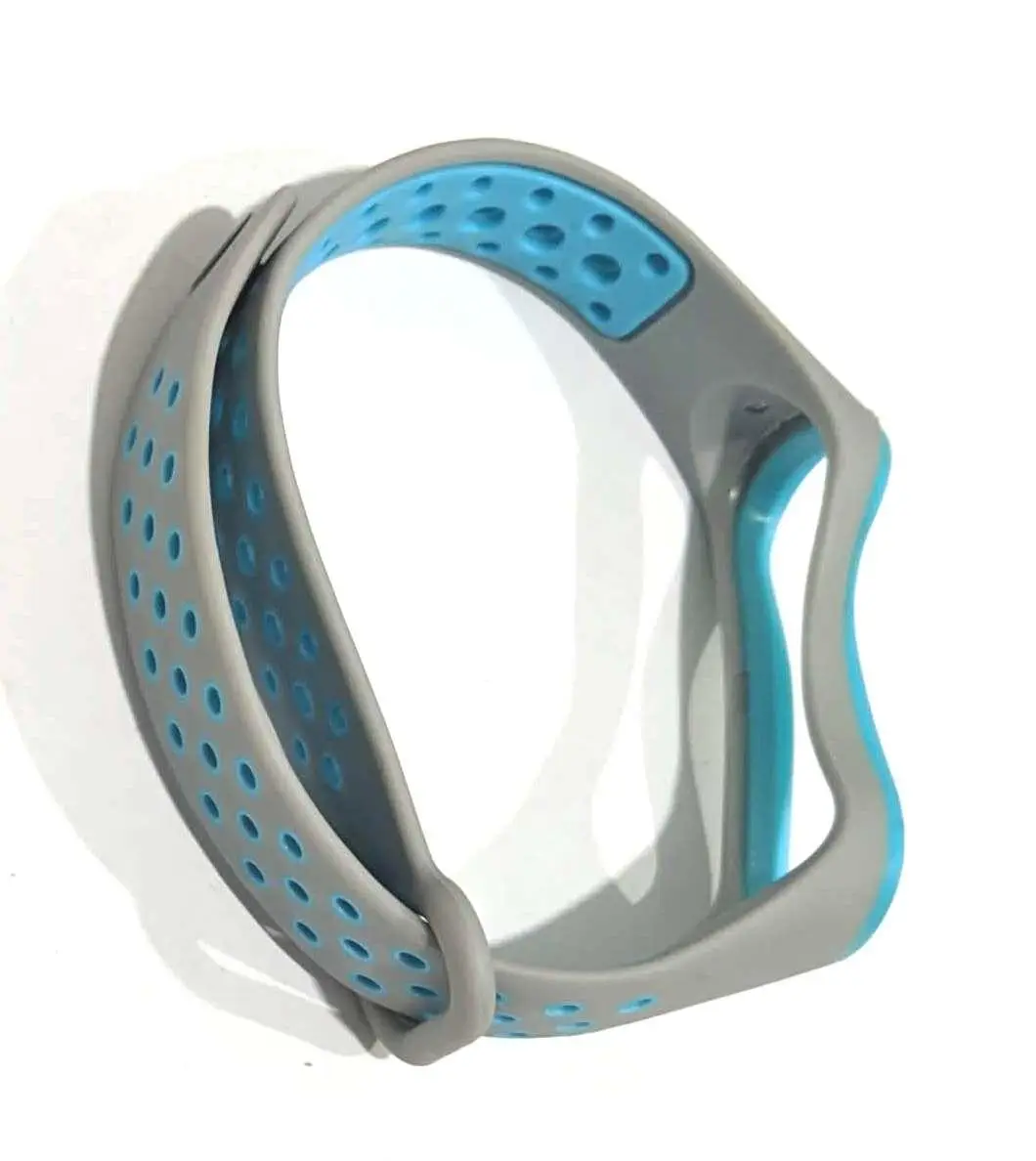 Ремешок для Xiaomi Mi Band 3/4 Sport Grey/Blue (000144509)