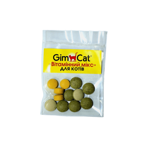Ласощі для котів GimCat Вітамінний мікс мультивітамін 12 г