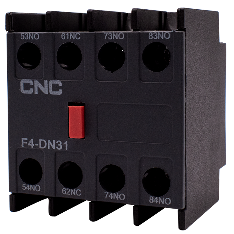 Контакт дополнительный CNC F4-DN31 3NO+1NC (Б00044050)