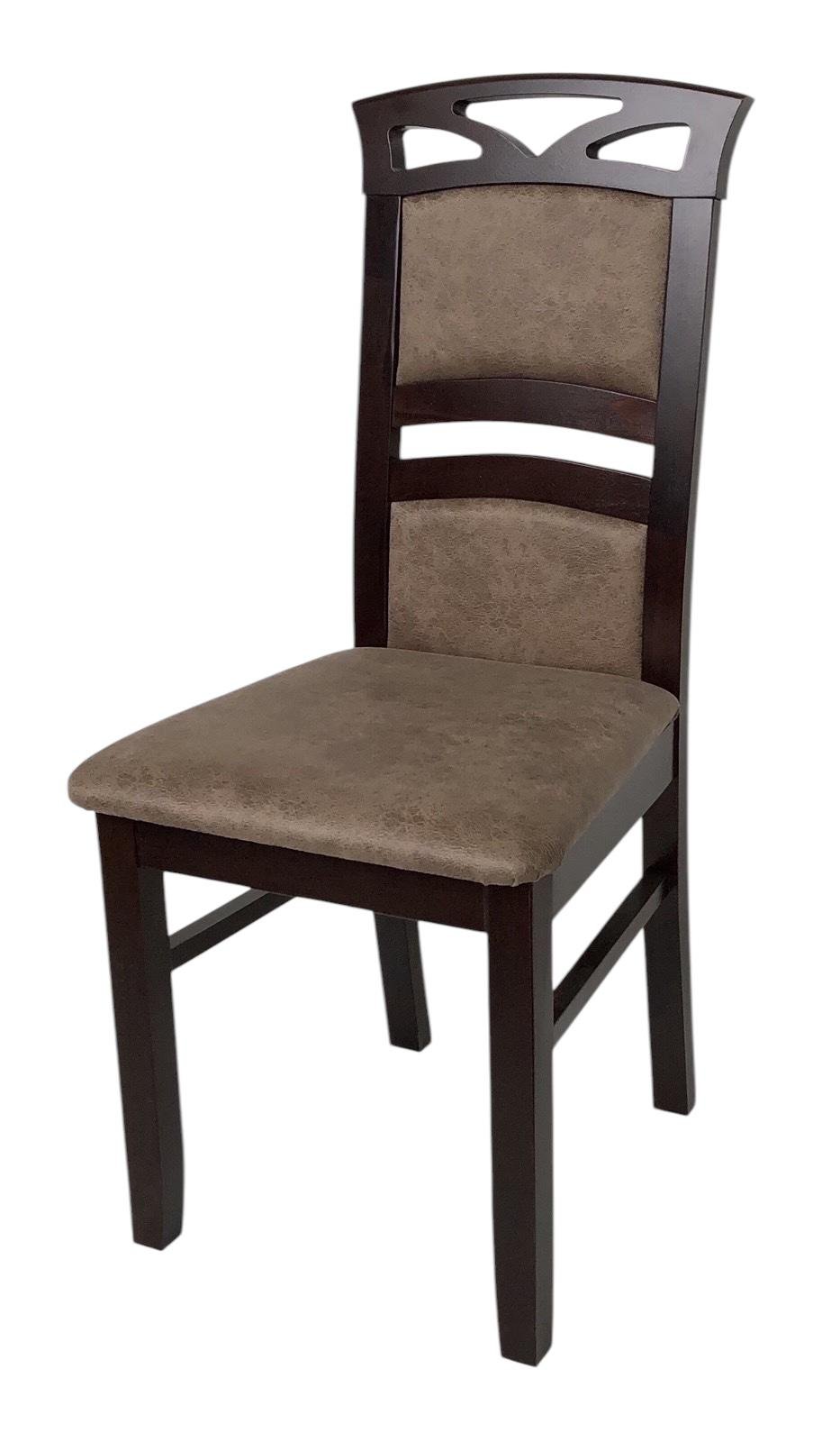 Стул обеденный Скиф ЖУР-15 деревянный Орех/Марсель-02 (25760861)