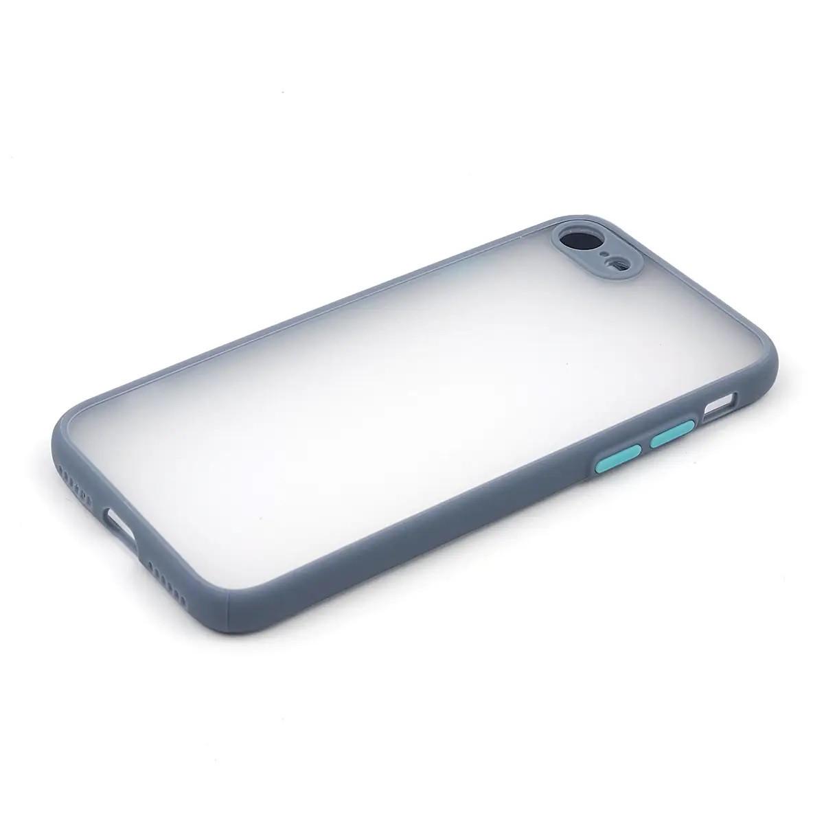 Силиконовый Чехол Накладка Avenger Totu Series Separate Camera Для iPhone 7/8/SE 2020 Lavender Grey Силиконовый Чехол Накладка Avenger Totu Series Separate Camera Для iPhone 7/8/SE 2020 Lavender Grey