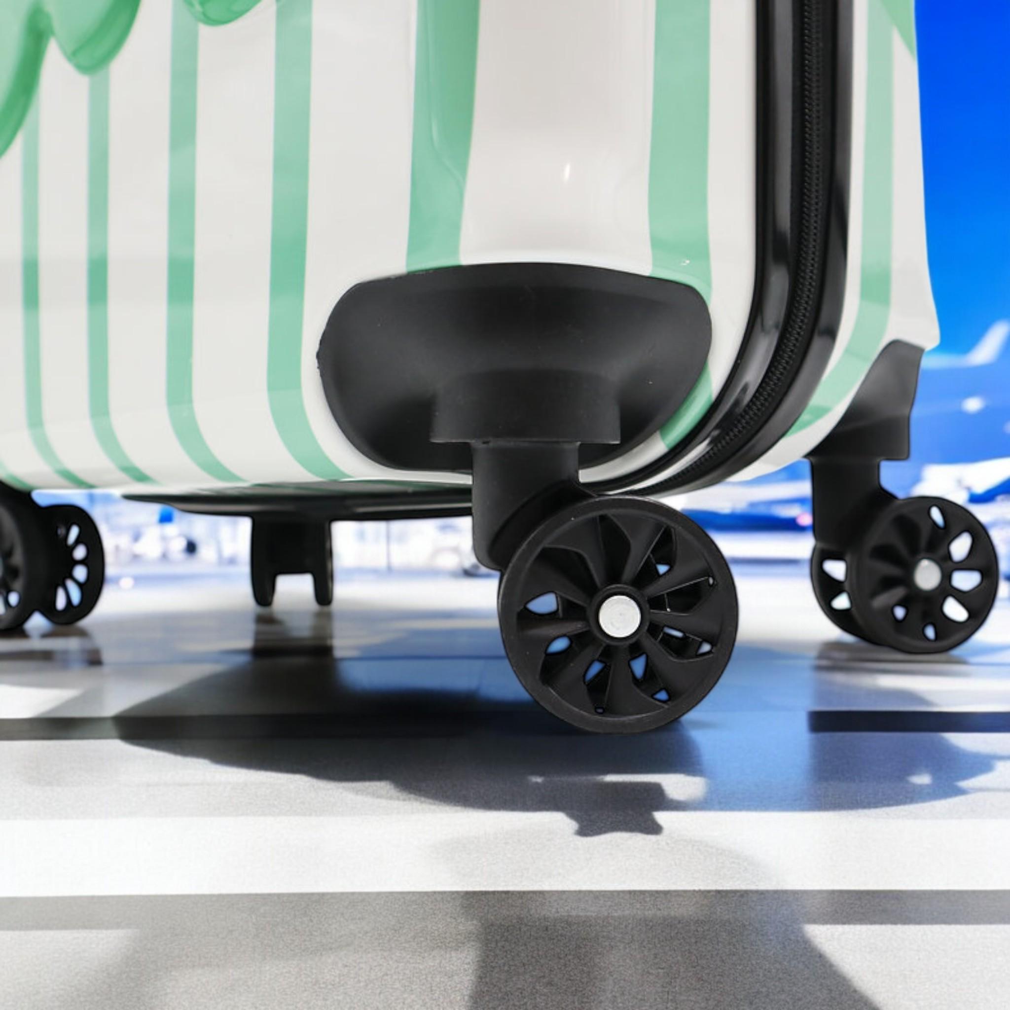 Валіза дитяча H&H Juicy Burger ABS-пластик на 4 коліщатках з кодовим замком 35 л (S_F-7) - фото 6 Валіза дитяча H&H Juicy Burger ABS-пластик на 4 коліщатках з кодовим замком 35 л (S_F-7) - фото 6