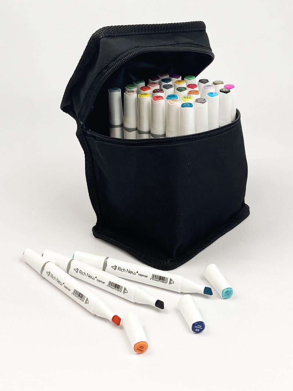 Маркери спиртові Rich для малювання і скетчинга 36 шт. (1801953700)