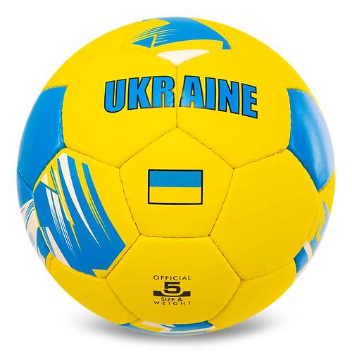 М’яч футбольний Ballonstar UKRAINE FB-0047-795 №5 PU Гріппі зшитий вручну Жовто-блакитний (31773316) М’яч футбольний Ballonstar UKRAINE FB-0047-795 №5 PU Гріппі зшитий вручну Жовто-блакитний (31773316)