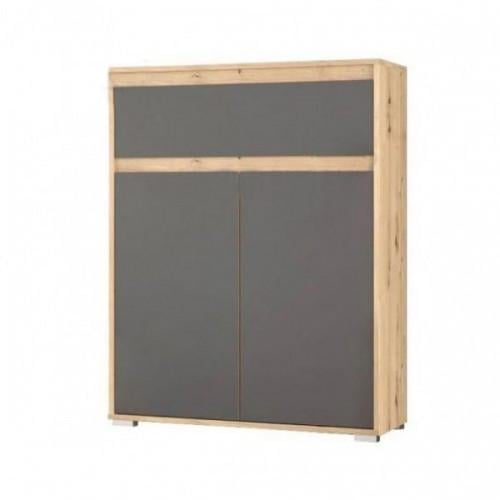 Комод з шухлядой Мебель-Сервіс 2Д1Ш Торіно Дуб артізан/Сірий (26879930) - фото 3 Комод з шухлядой Мебель-Сервіс 2Д1Ш Торіно Дуб артізан/Сірий (26879930) - фото 3