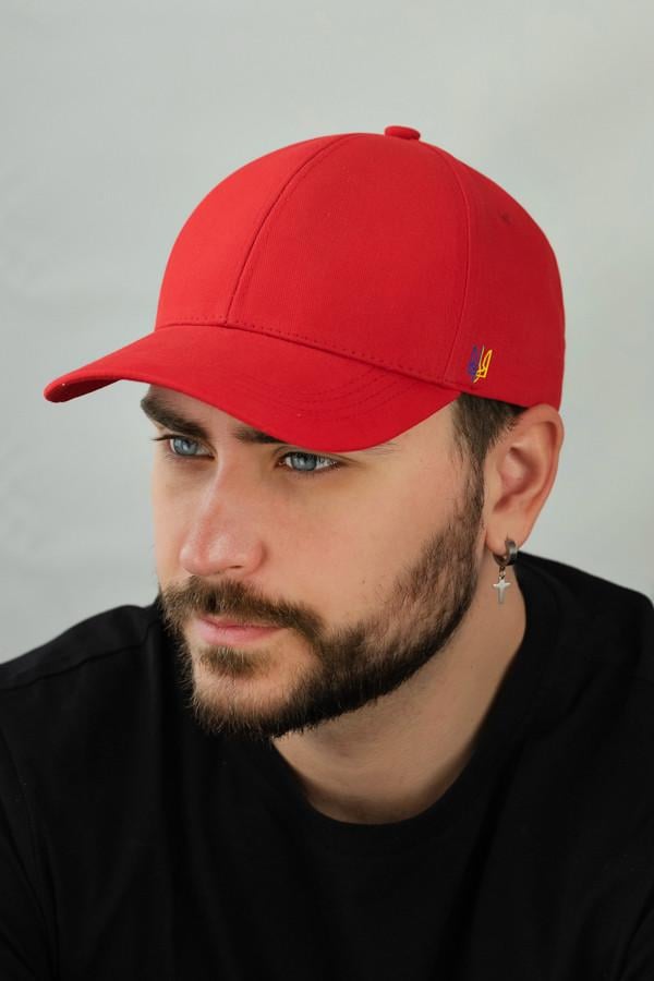 Бейсболка Braxton мужская патриотическая Красный (1512)