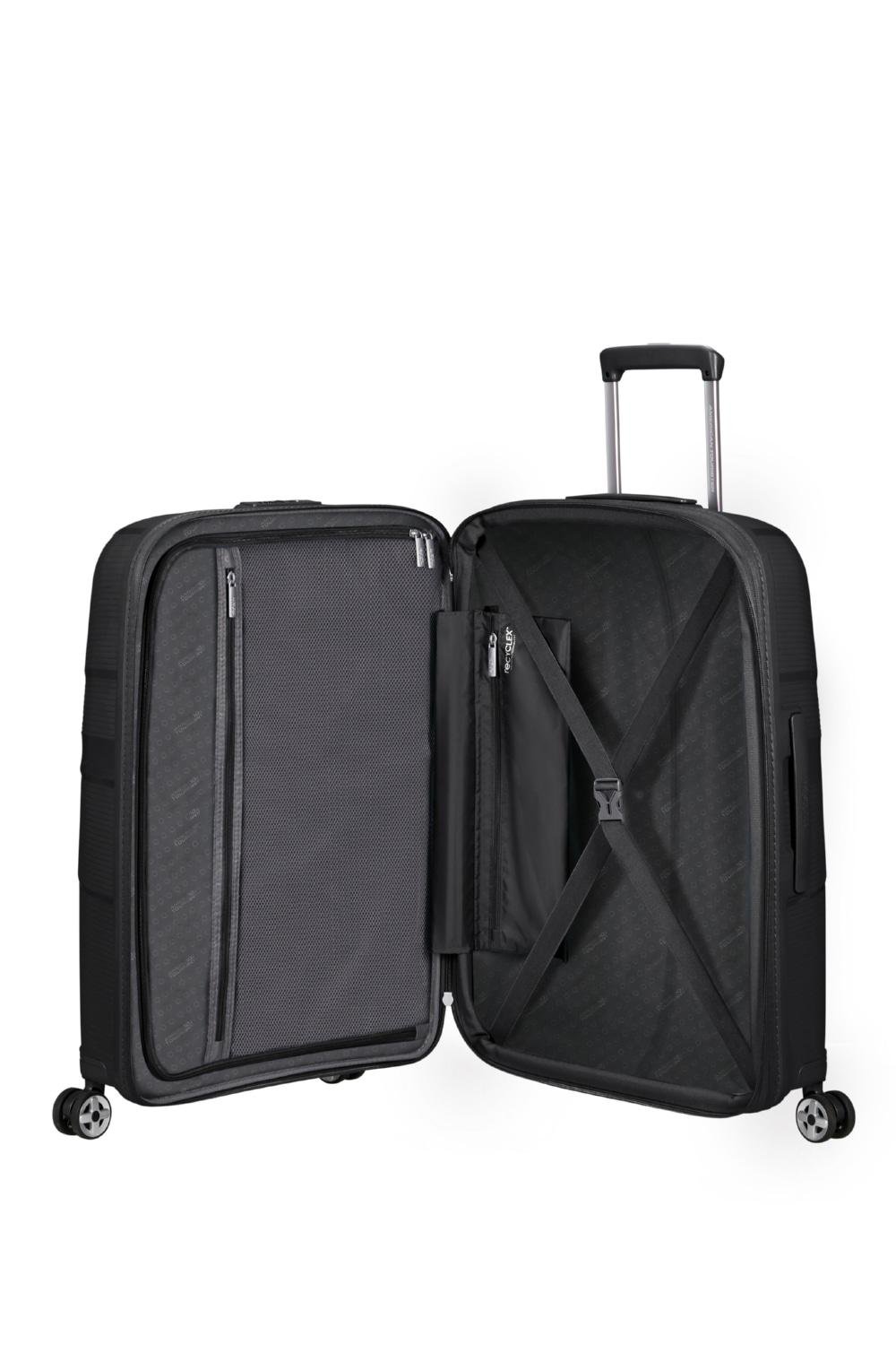 Чемодан American Tourister STARVIBE 67х46х27/30 см Черный (MD5*09003) - фото 3