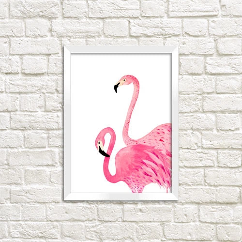 Постер в рамке Flamingo 21х30 см A4 (WMT4_EX021) Постер в рамке Flamingo 21х30 см A4 (WMT4_EX021)