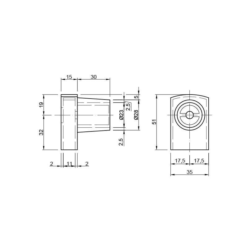 Пантограф Hafele 10 кг 600-1000 мм (805.20.352) - фото 5