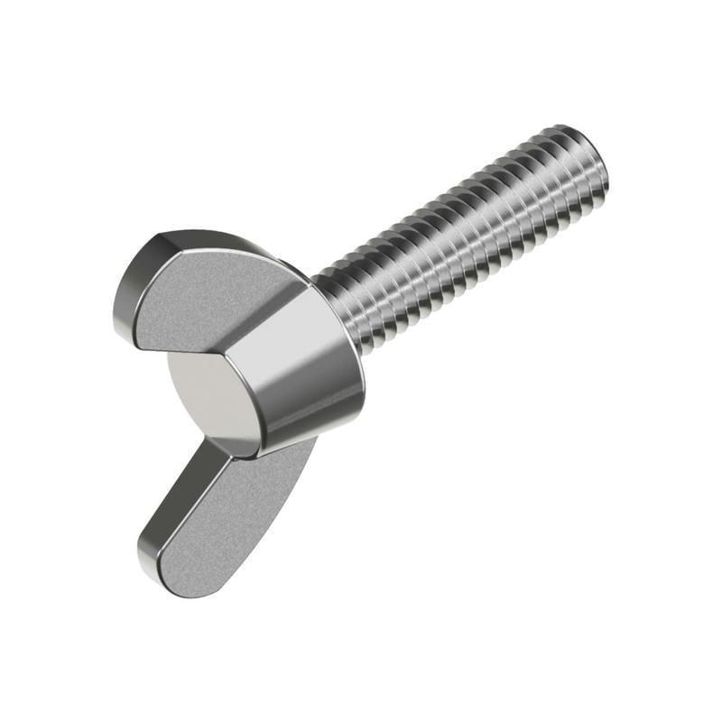 Винт барашковый Metalvis М4х16 DIN316A сталь оцинкованный полная резьба шаг 0,7 50 шт. (5K20000005KO40162A)