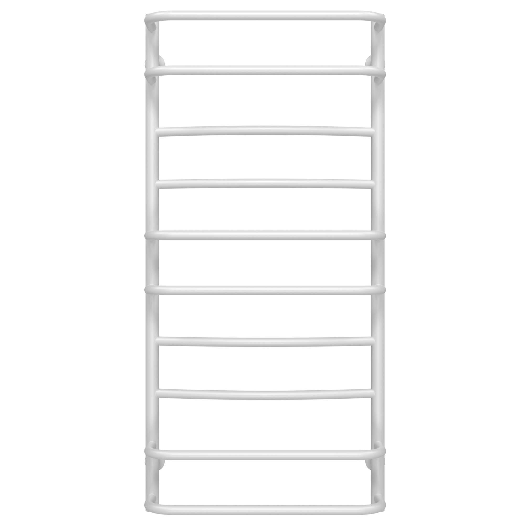 Полотенцесушитель водяной Deffi Аквамикс П10 нижнее подключение нержавеющая сталь 500x1100 мм Белый (C.AM.110.50.10.WA)