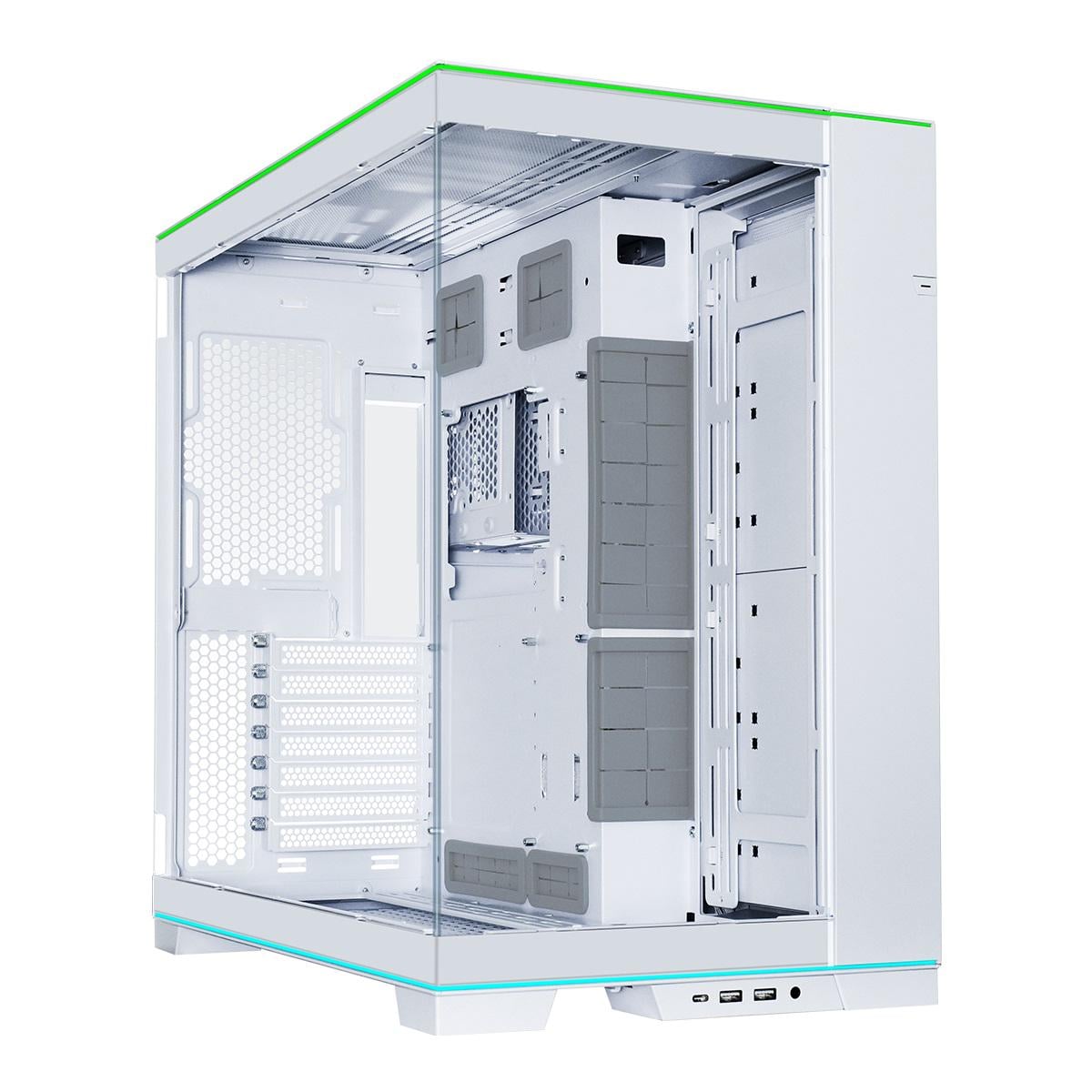 Корпус для ПК Lian Li O11 Dynamic EVO RGB Midi-Tower PSU E-ATX/ATX/MicroATX/ITX RGB White (G99.O11DERGBW.00)
