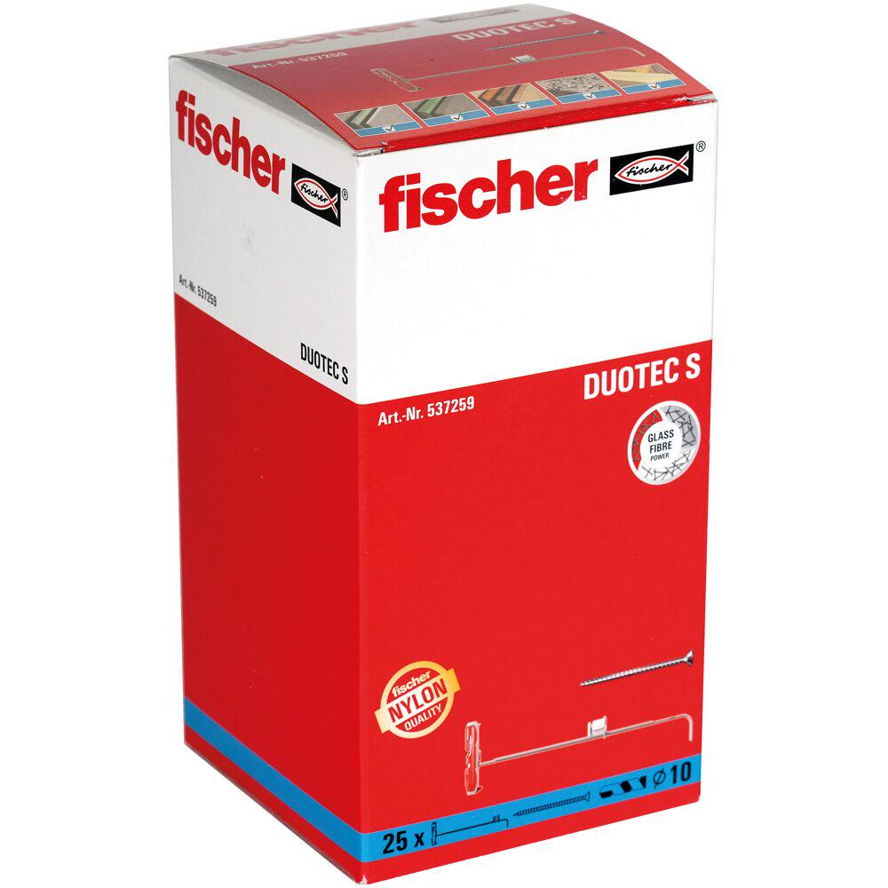 Дюбель з шурупом FISCHER Duotec 12 для гіпсокартону та листових матеріалів (542796) - фото 2