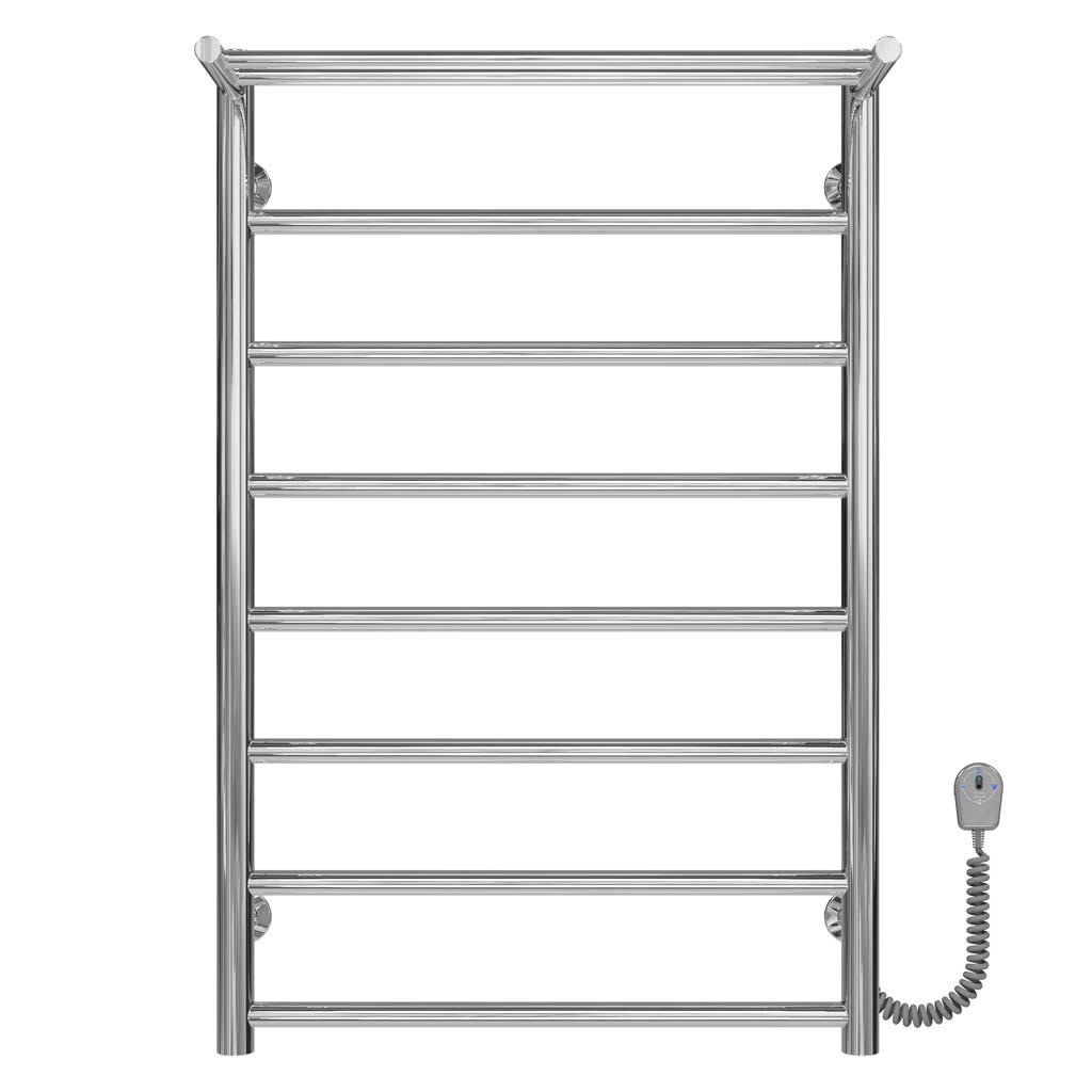 Полотенцесушитель электрический Deffi Терма П8 EF16 правое подключение нержавеющая сталь 500х800 мм Хром (C.TE.80.50.8.ECR5)