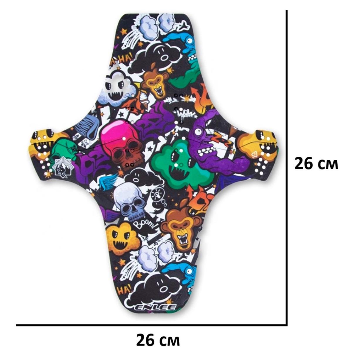 Крило для велосипеда ENLEE BF-30 стиль A (3531) - фото 5