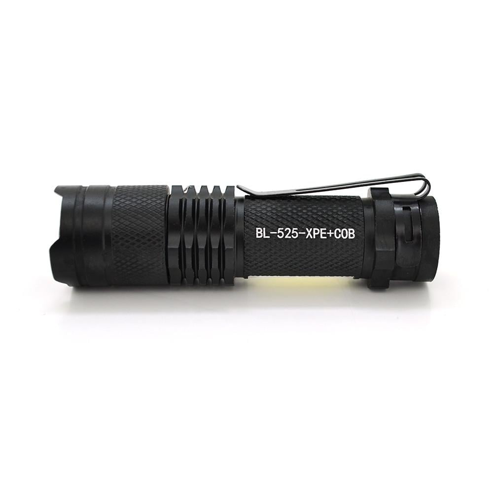 Фонарик Bailong BL-525-XPE-COB Cree Q5 1 режим водостойкий (DR011751)