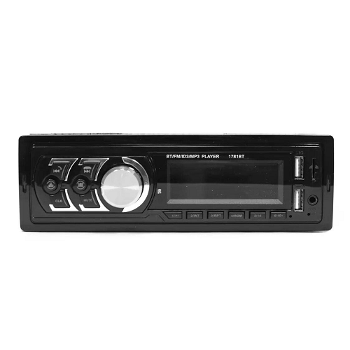 Автомагнітола 1DIN 1781BT Bluetooth/2xUSB/SD/AUX (14238)